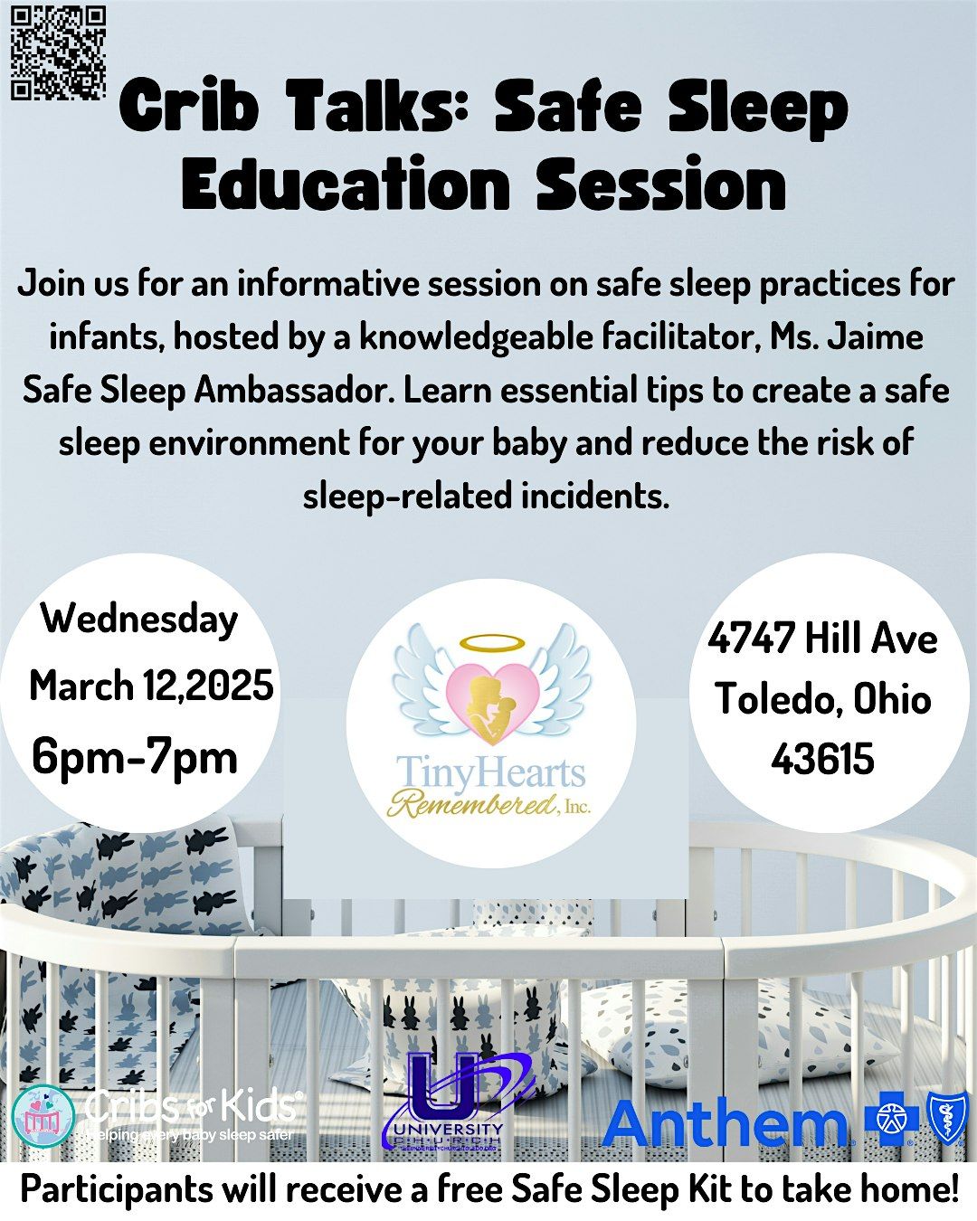 Crib Talks: Safe Sleep Education Session