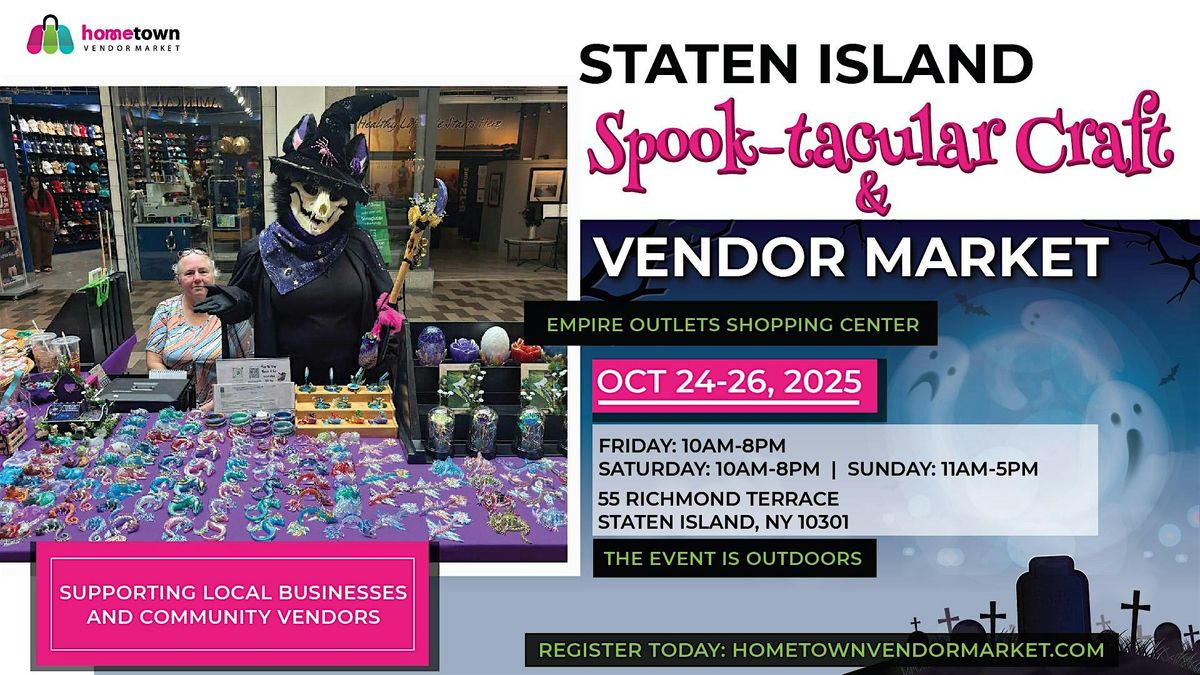 Staten Island Spook-tacular Craft and Vendor Market