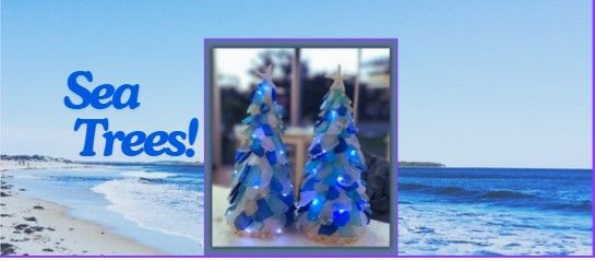 Sea Glass Trees!