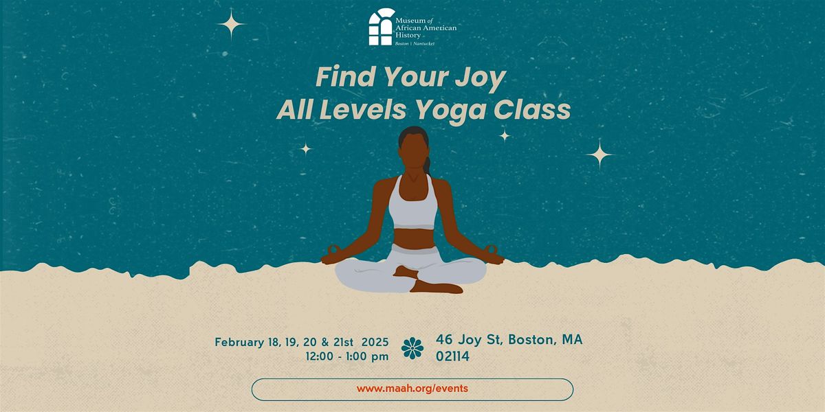 Find Your Joy: All Levels Yoga Class