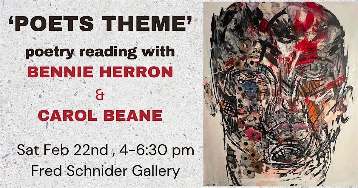 "Poets Theme" Poetry Reading with Bennie Herron and Carol Beane