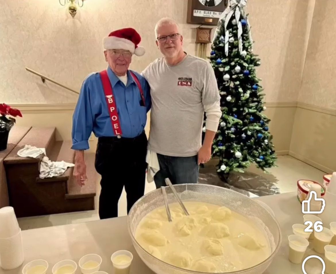 Annual Elks Egg Nog Party