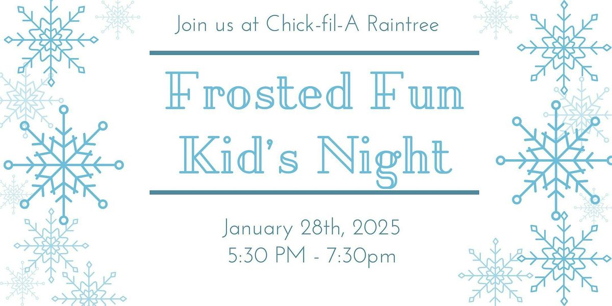 Frosted Fun Kid's Night