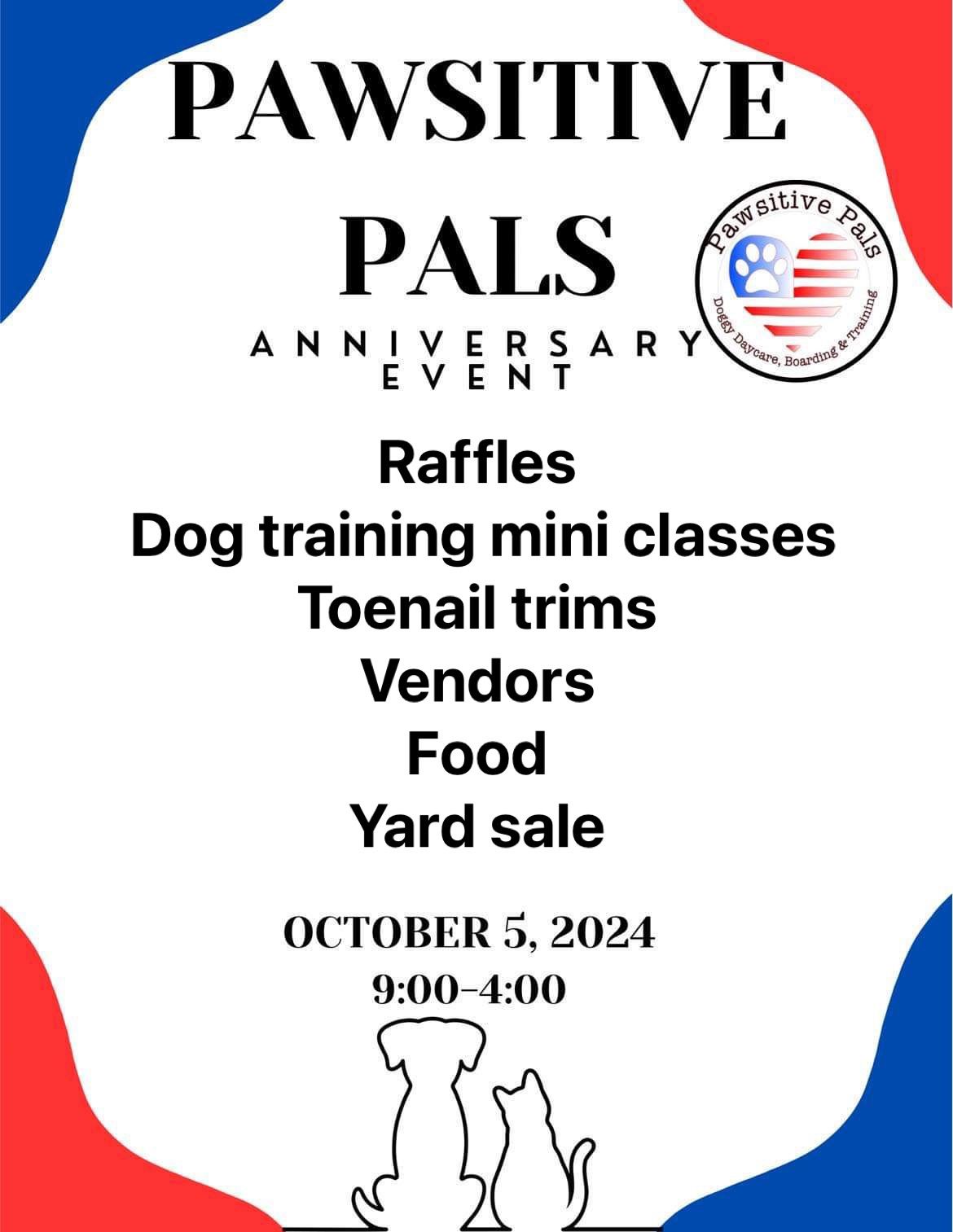 Pawsitive Pals Anniversary Event