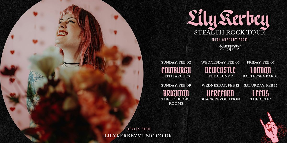 Lily Kerbey | Stealth Rock Tour | Live at The Folklore Rooms Brighton