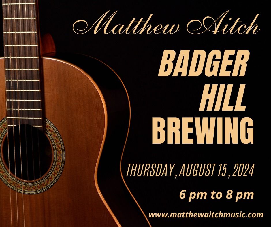 Live at Badger Hill Brewing