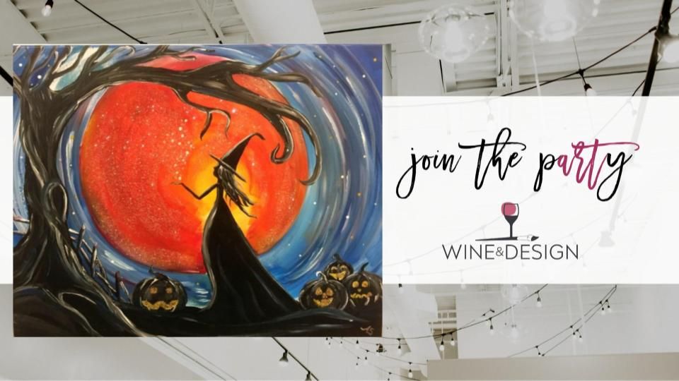 Magical Witch - With Glitter! | Wine & Design