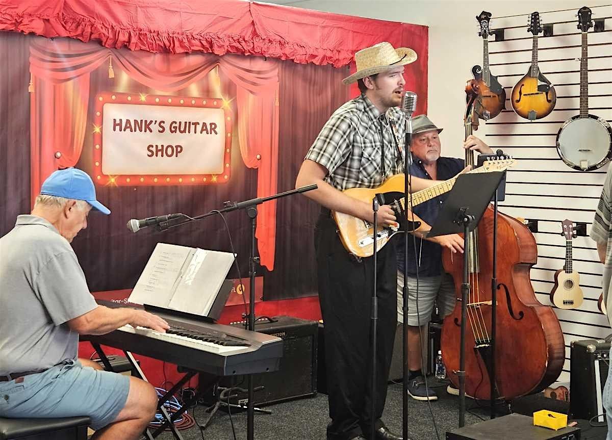 OPEN MIC, SUNDAYS, 1-4 pm, Hank's Guitar Shop, 25008 Hwy 19, Clearwater