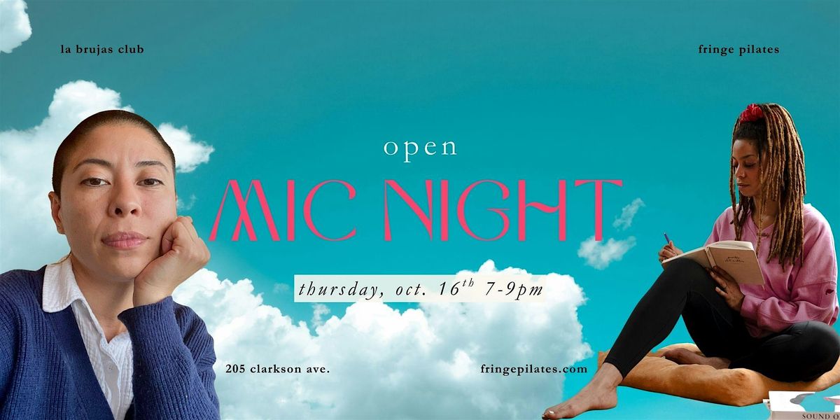 Open Mic Night with La Brujas Club