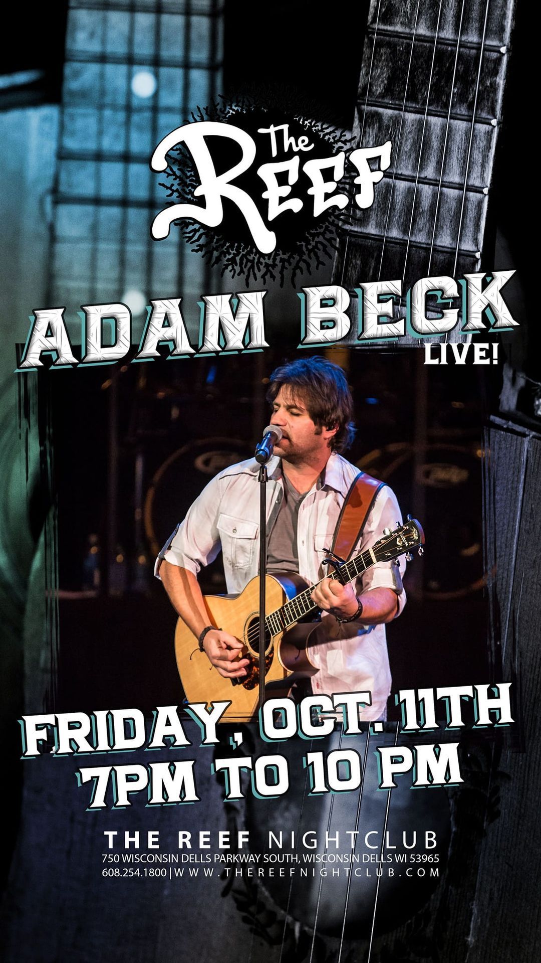 Adam Beck Live at The Reef