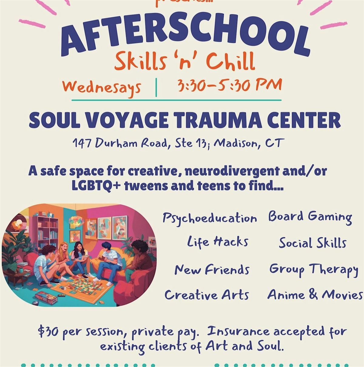 Afterschool Skills 'n' Chill