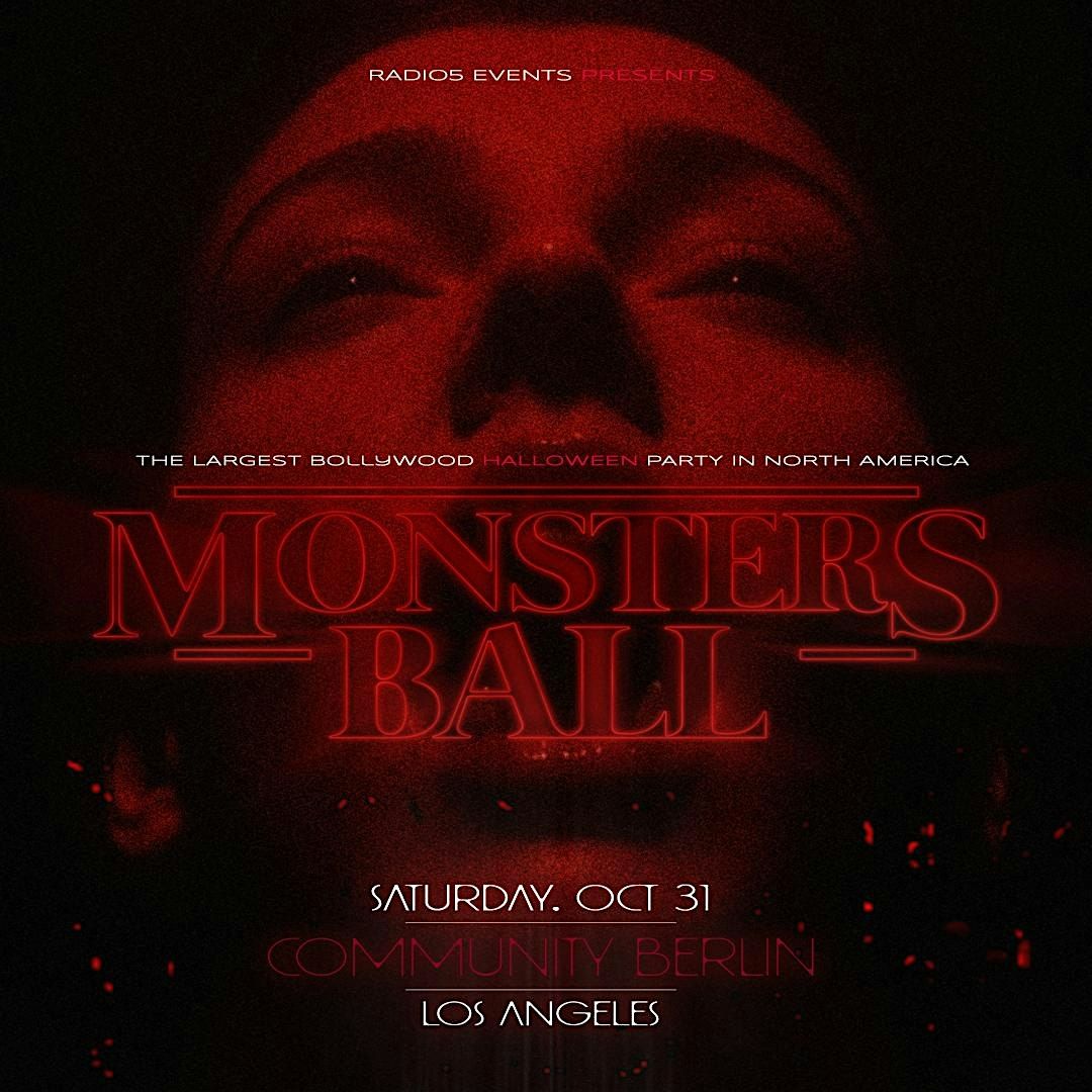BOLLYWOOD NIGHT: LA'S LARGEST BOLLYWOOD HALLOWEEN PARTY @ COMMUNITY BERLIN!
