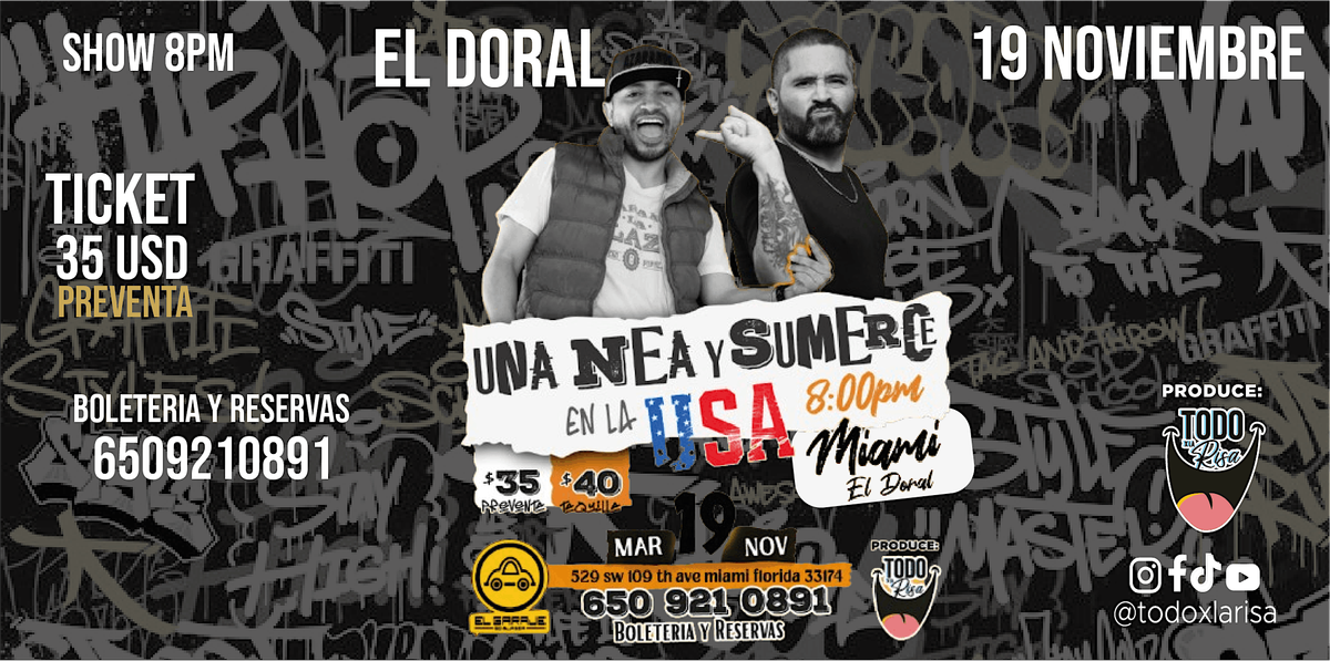 UNA NEA EN LA USA - MIAMI EL DORAL