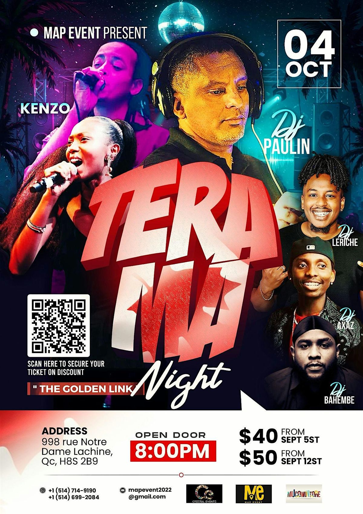 TERAMA NIGHT ' THE GOLDEN LINK ;