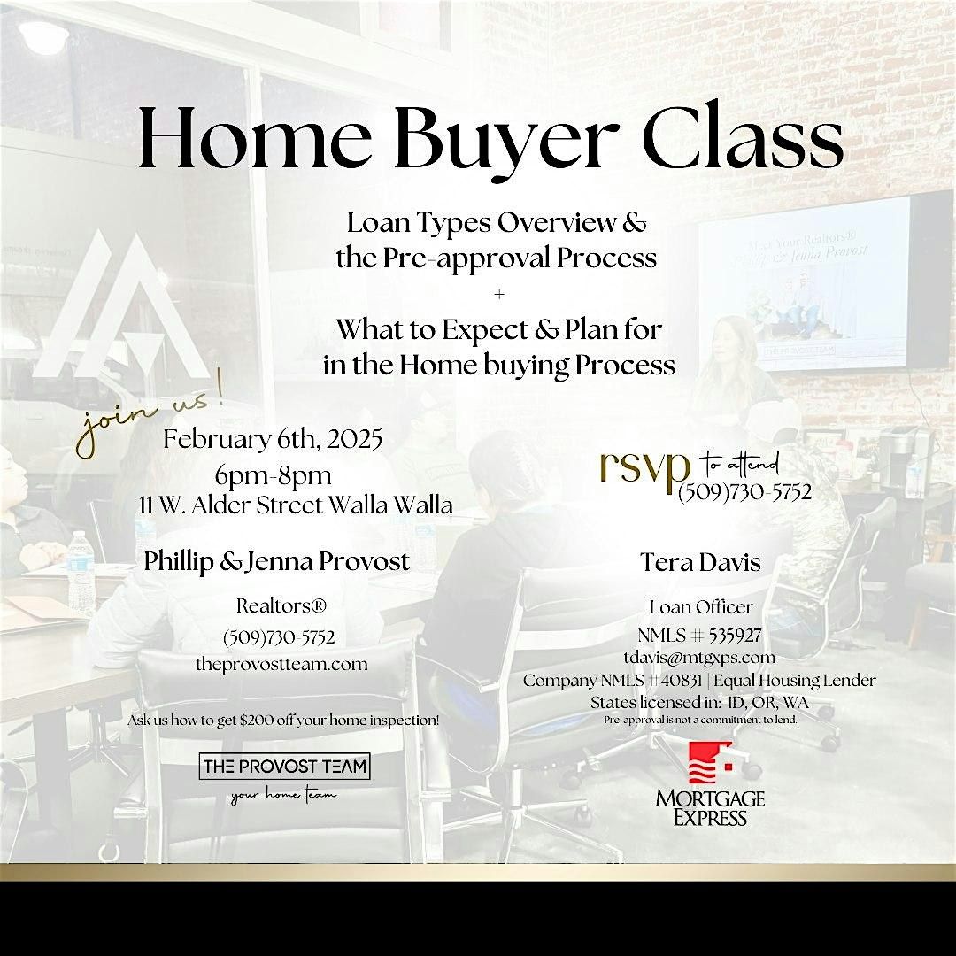 Home Buyer Class | 2025