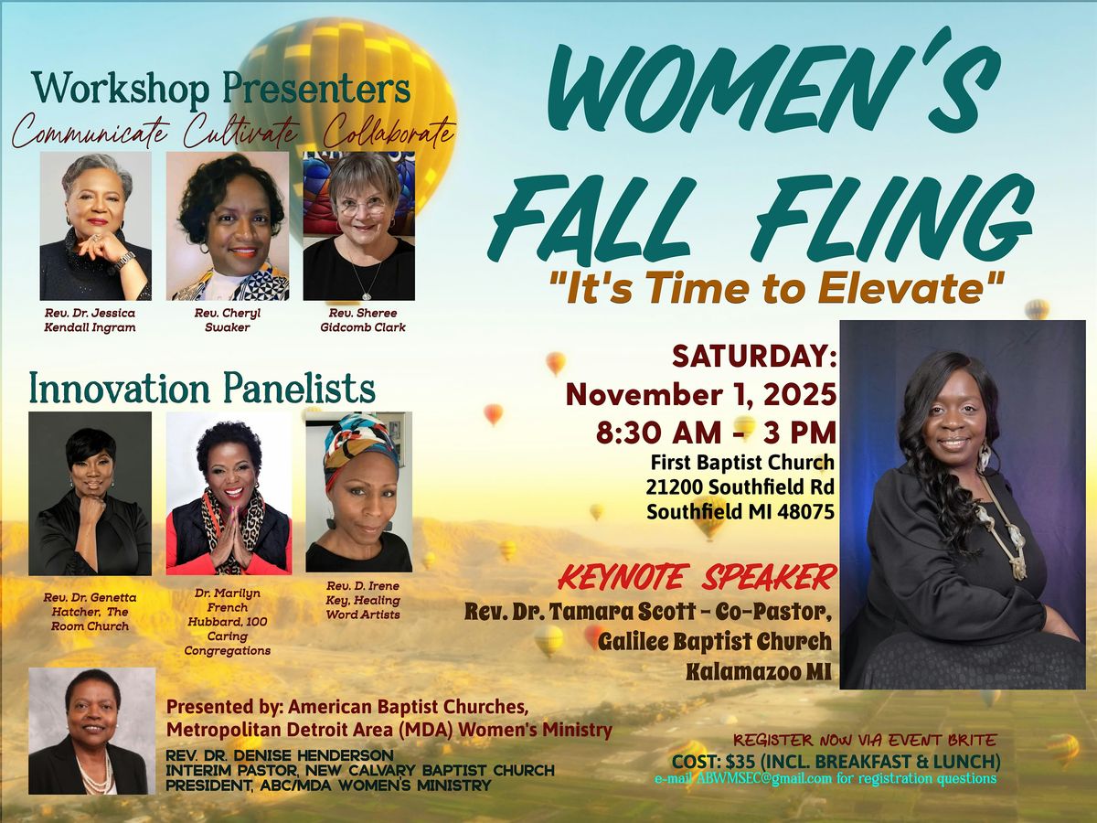 Women's Fall Fling: It's Time to Elevate