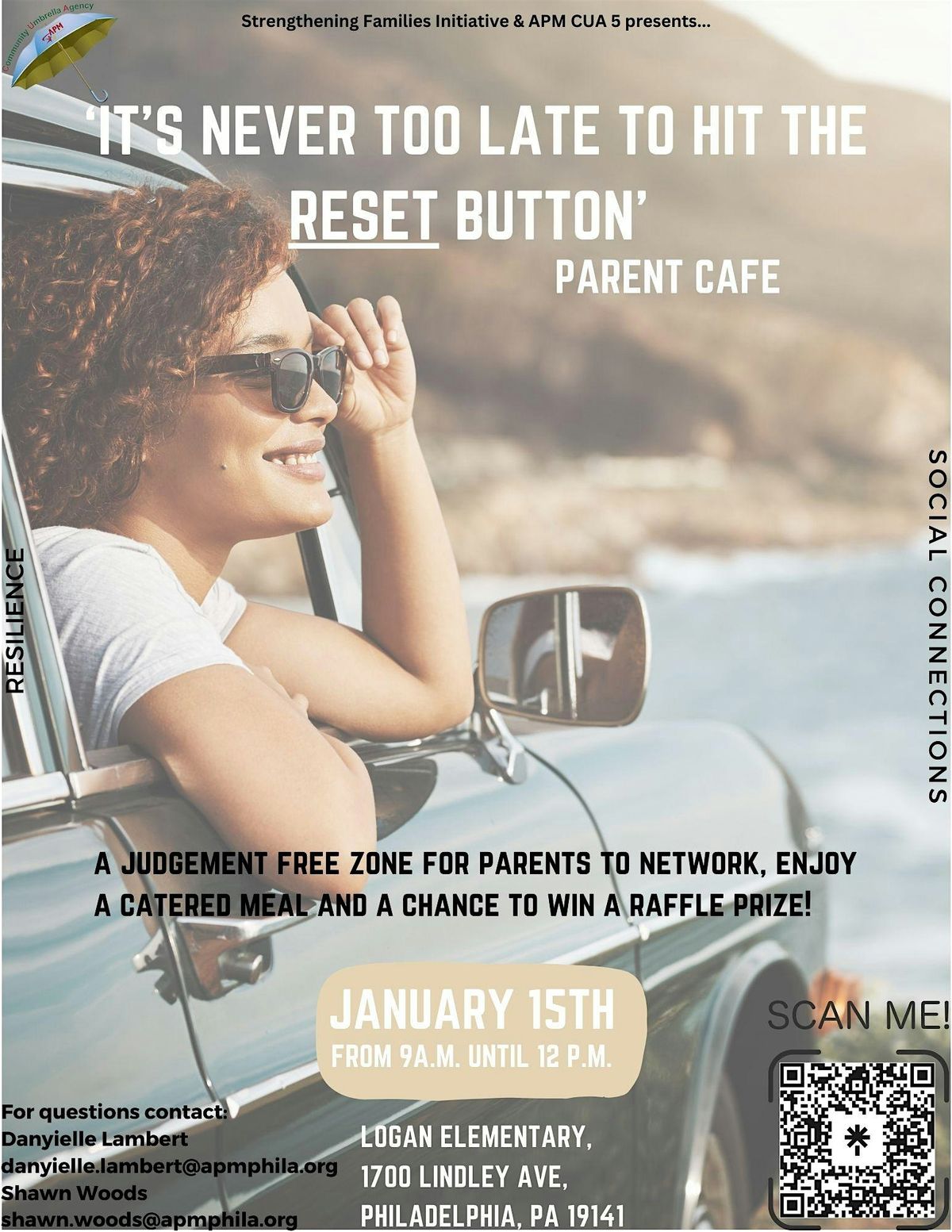 'Its Never Too Late to Hit the Reset Button' Parent Cafe