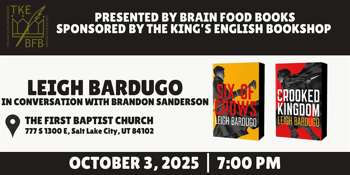 Leigh Bardugo x Brandon Sanderson