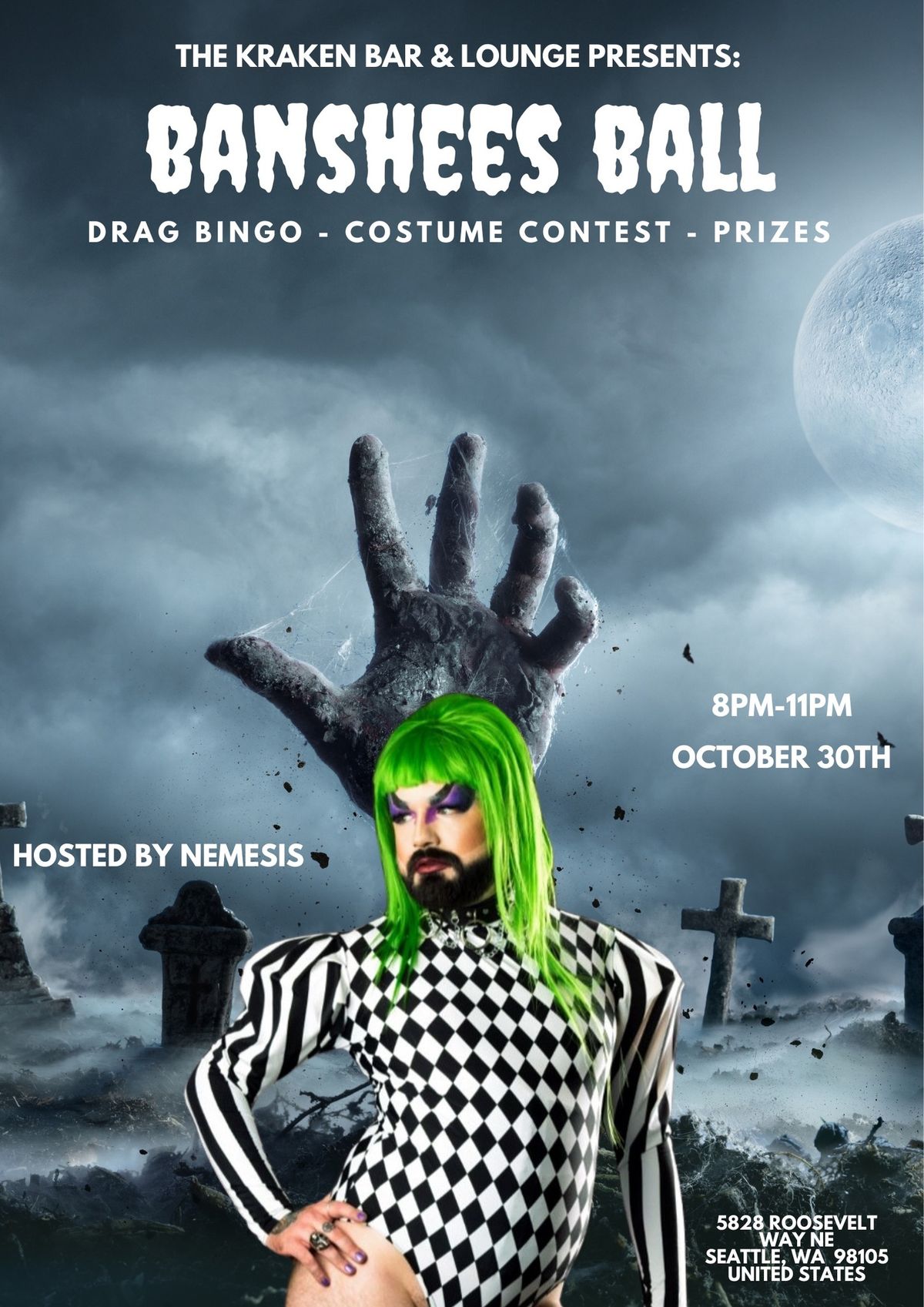 Banshees Ball! - Drag Bingo, Costume Contest, Prizes!