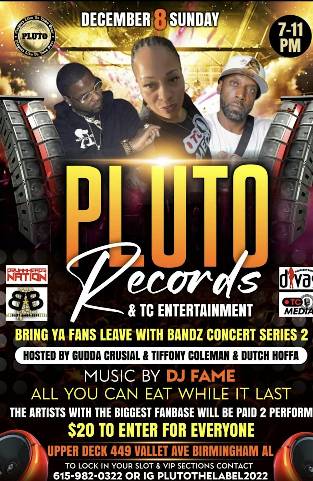 Bring Ya Fans Leave With Bands Concert Series 2