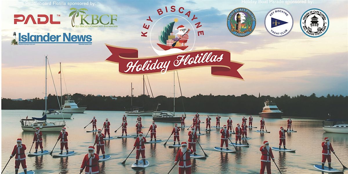 Bill Baggs Boat Parade & Holiday Paddleboard Flotilla