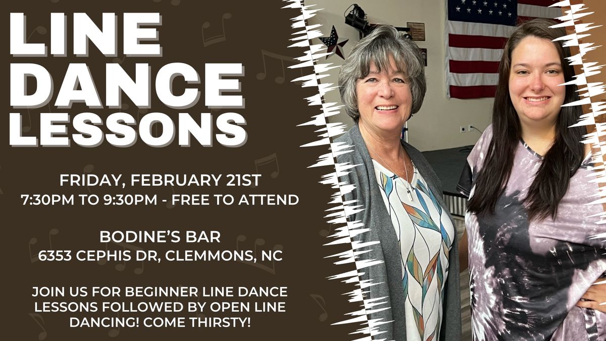 Free Line Dancing - Bodine\u2019s Bar