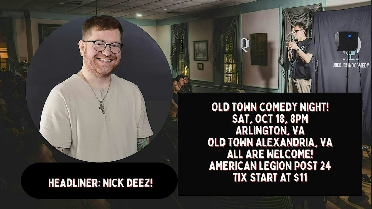 Old Town Comedy Night!