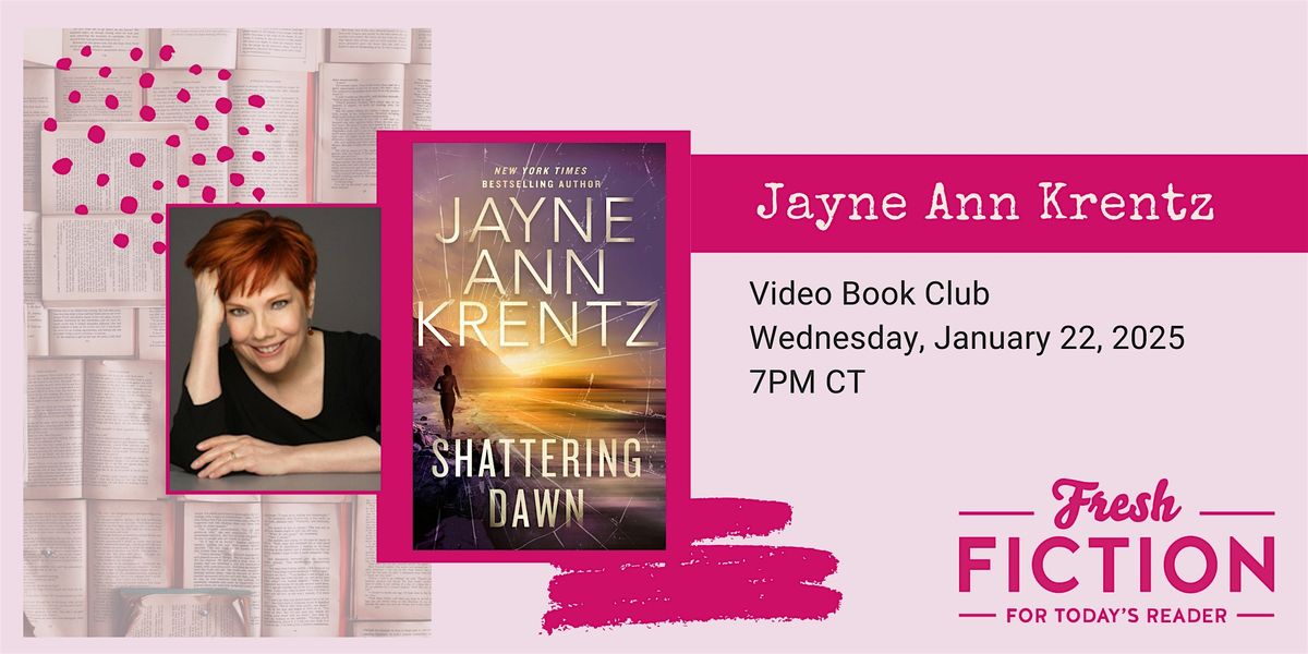 Video Book Club with Jayne Ann Krentz