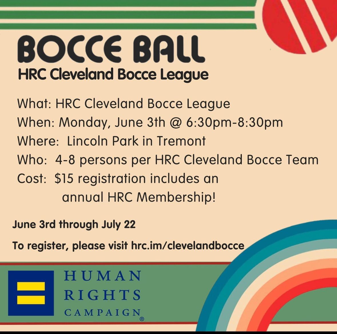 Bocce Ball in Tremont