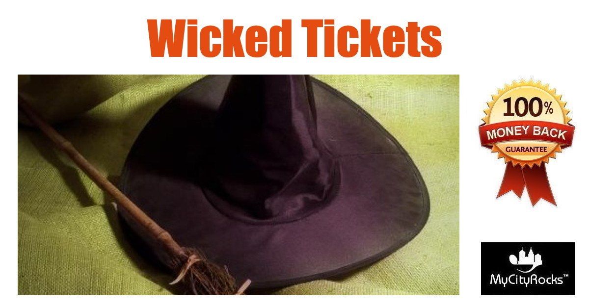 Wicked Tickets Denver CO The Buell Theatre
