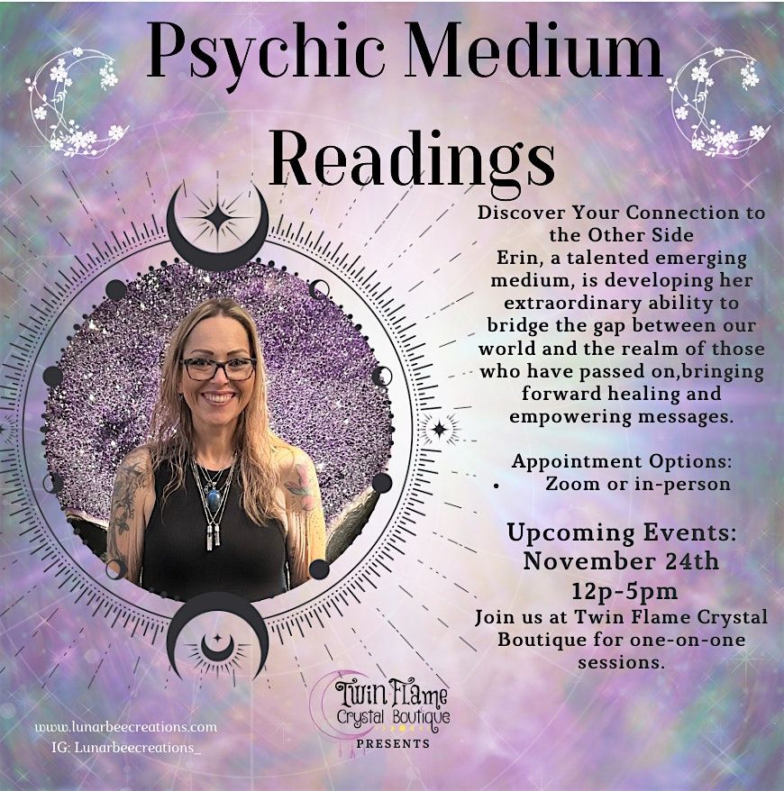 Psychic Medium Readings with Erin