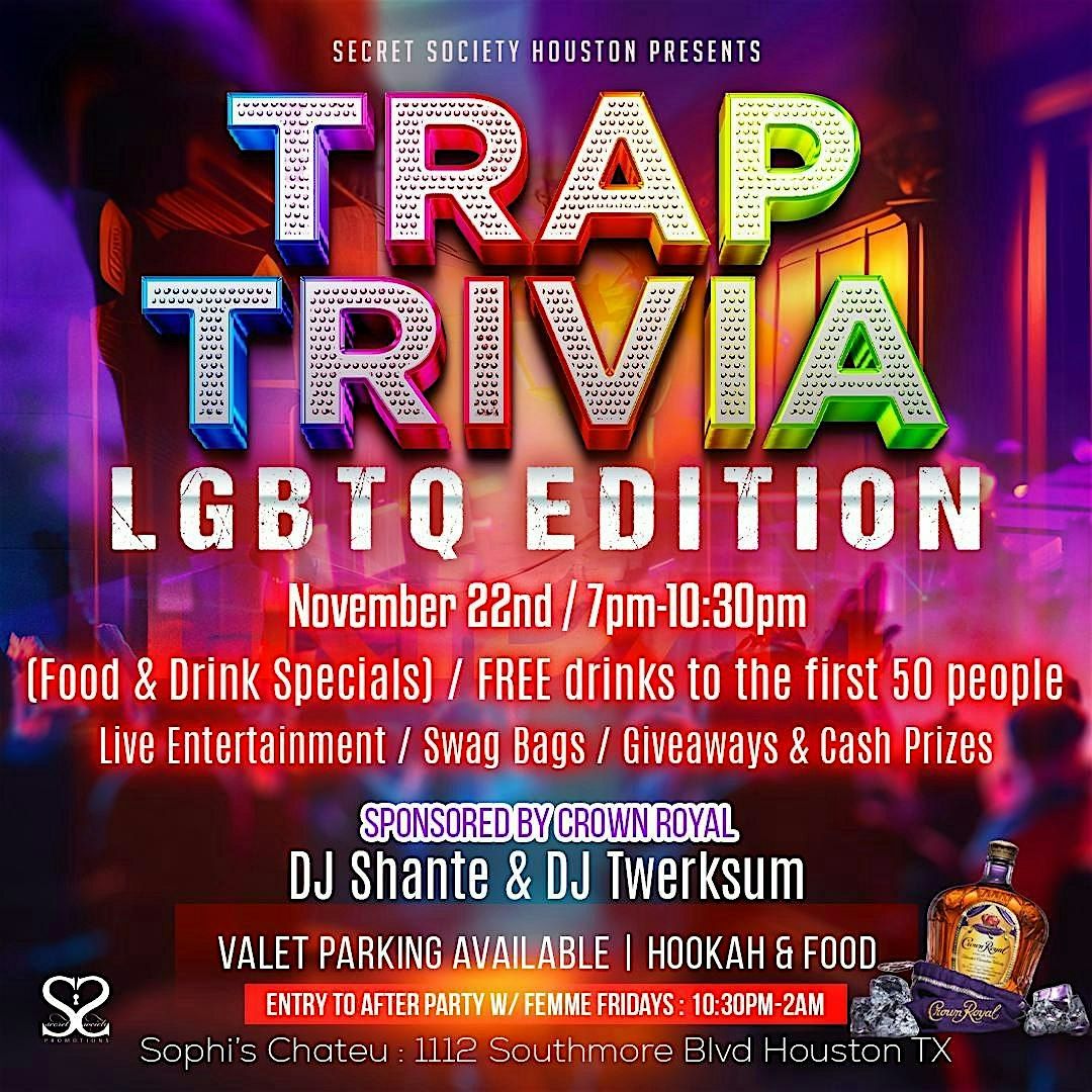 Trap Trivia : LGBTQ Edition\ufe0f\u200d