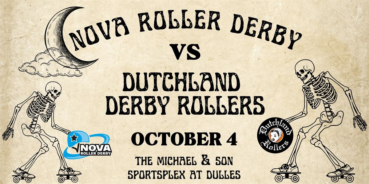 Double Header | NOVA Roller Derby vs Dutchland Derby Rollers