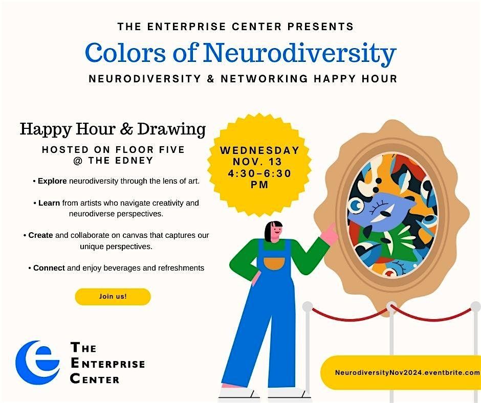 Networking & Neurodiversity Happy Hour: Colors of Neurodiversity