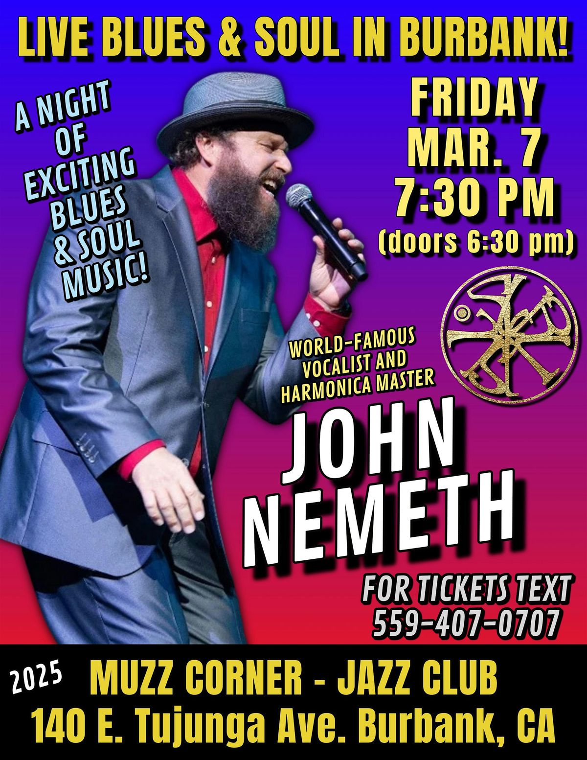 John Nemeth at Muzz Corner