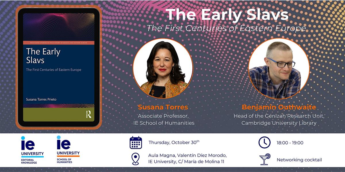 Book launch event | \u00a8The Early Slavs: the First Centuries of Eastern Europe