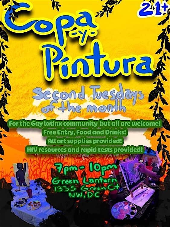 Copa y Pintura- Gay Latinx Sip and Paint
