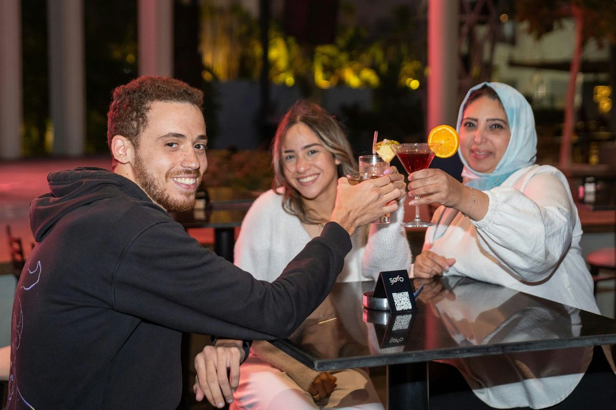 Night Bar Crawl in Cairo, Egypt