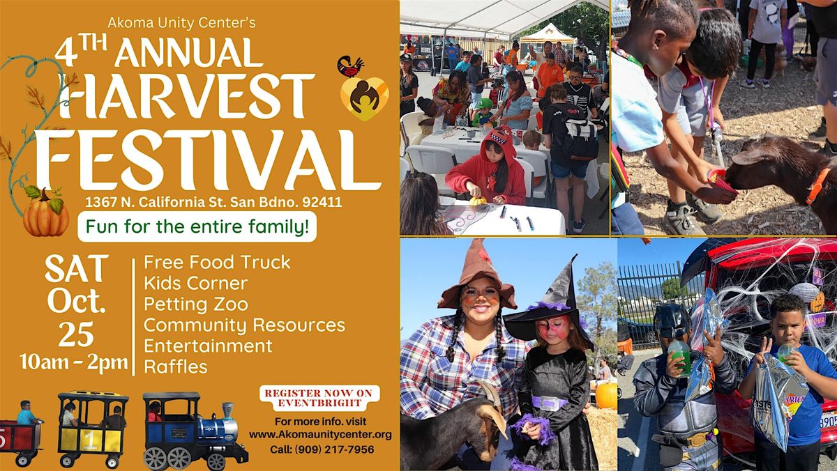 4th Annual Harvest Festival (FREE)