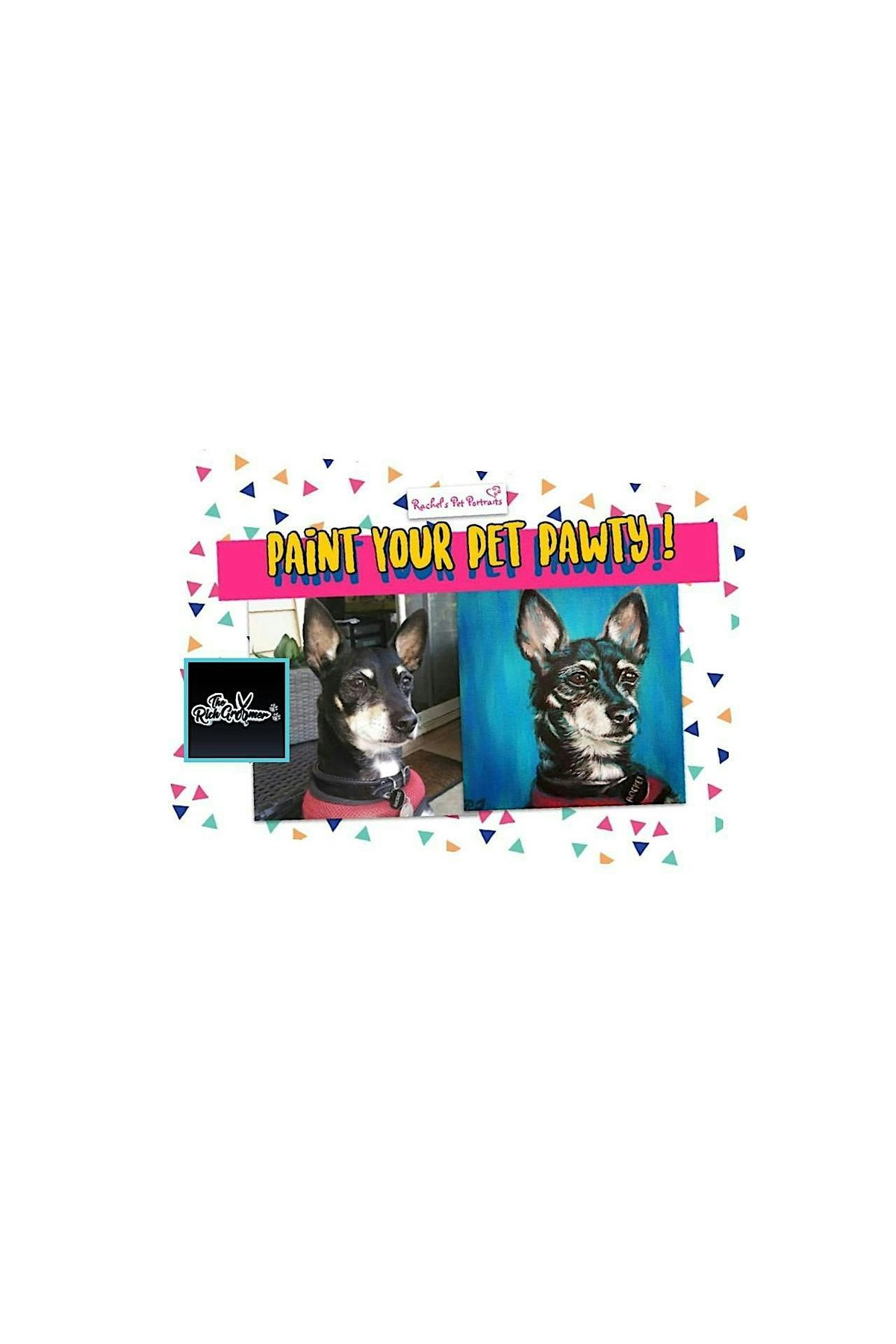 Paint Your Pet PAWty! The Rich Groomer!