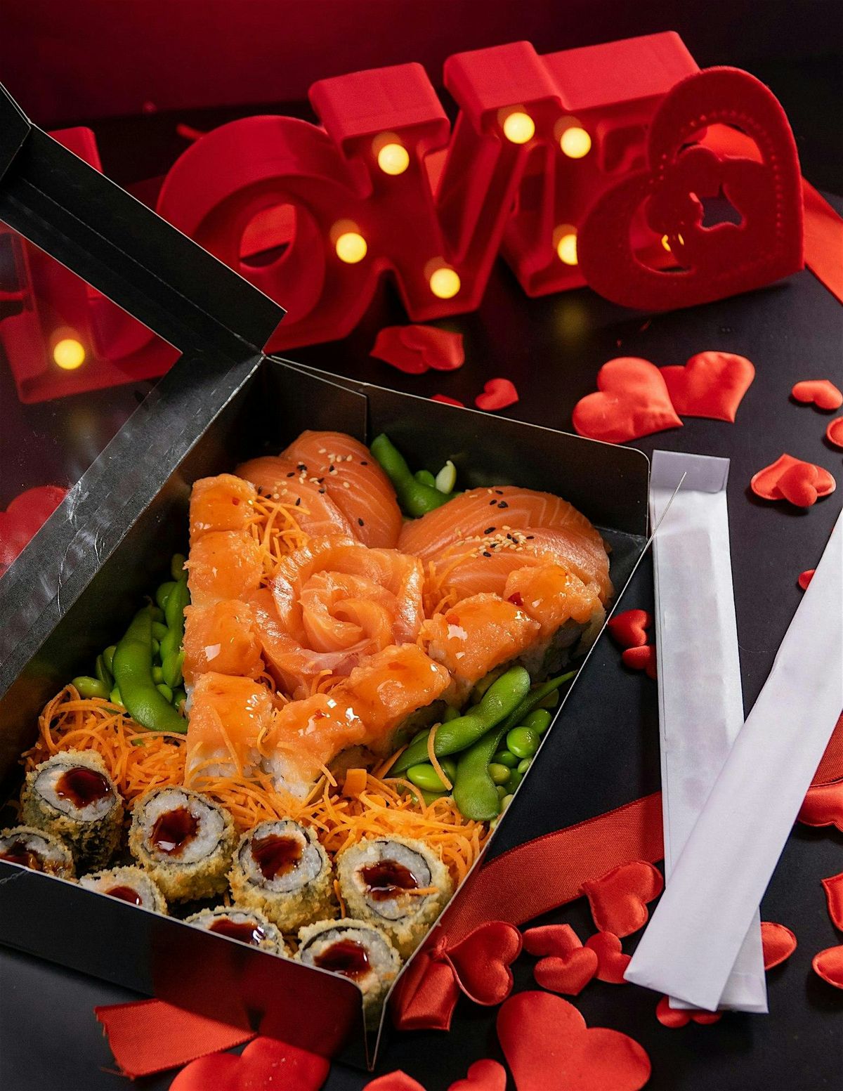 The Art of Love & Luxury: Sushi Experience