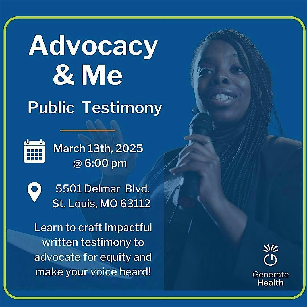 Advocacy & Me: Delivering Public Testimony