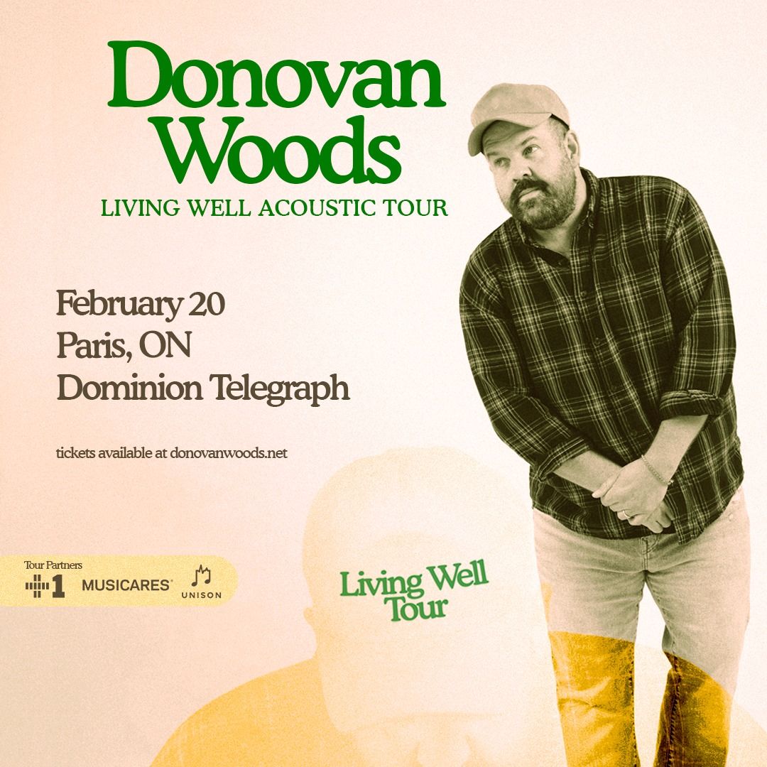 Noisemaker Presents: Donovan Woods at The Dominion Telegraph