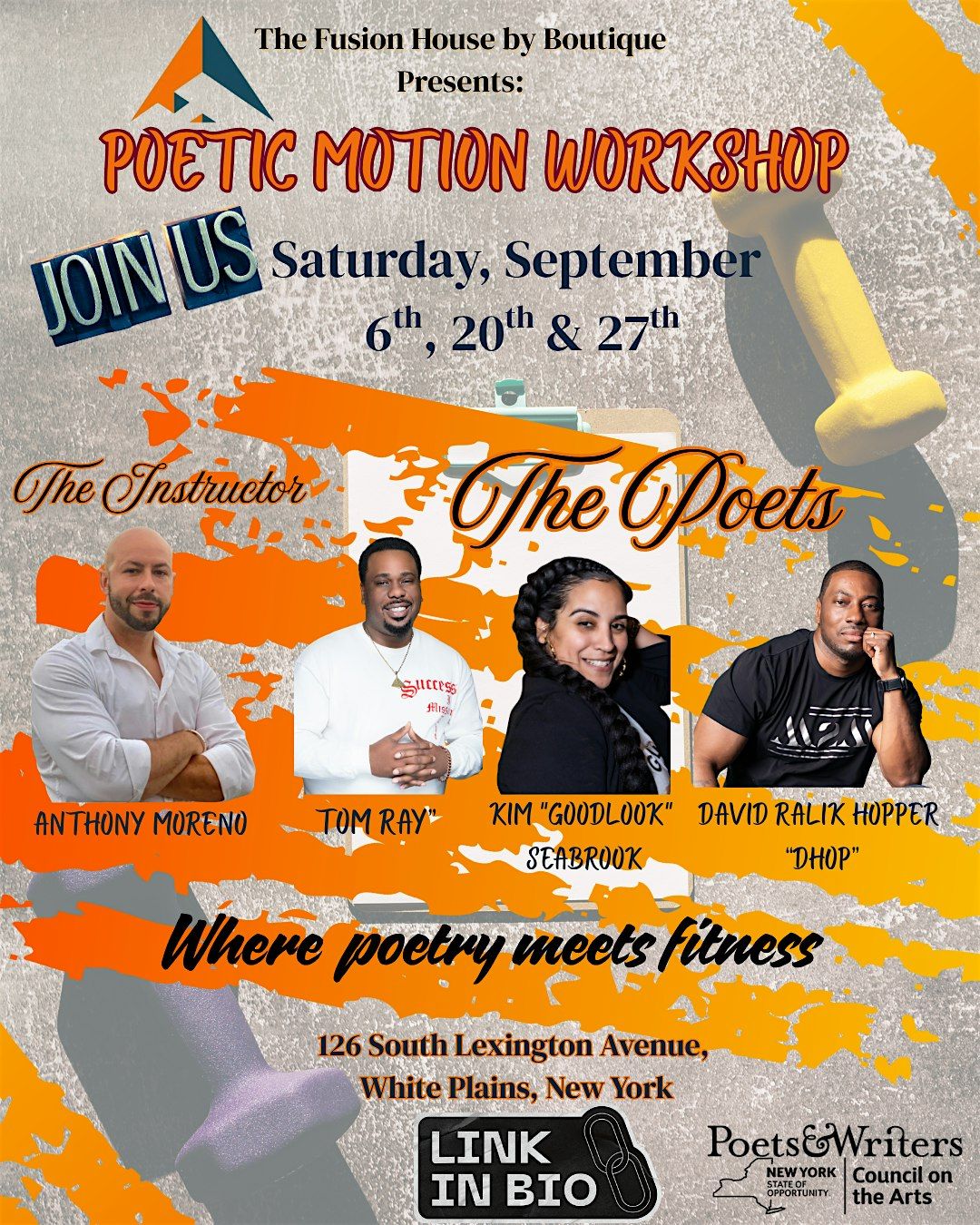 Poetic Motion Workshop