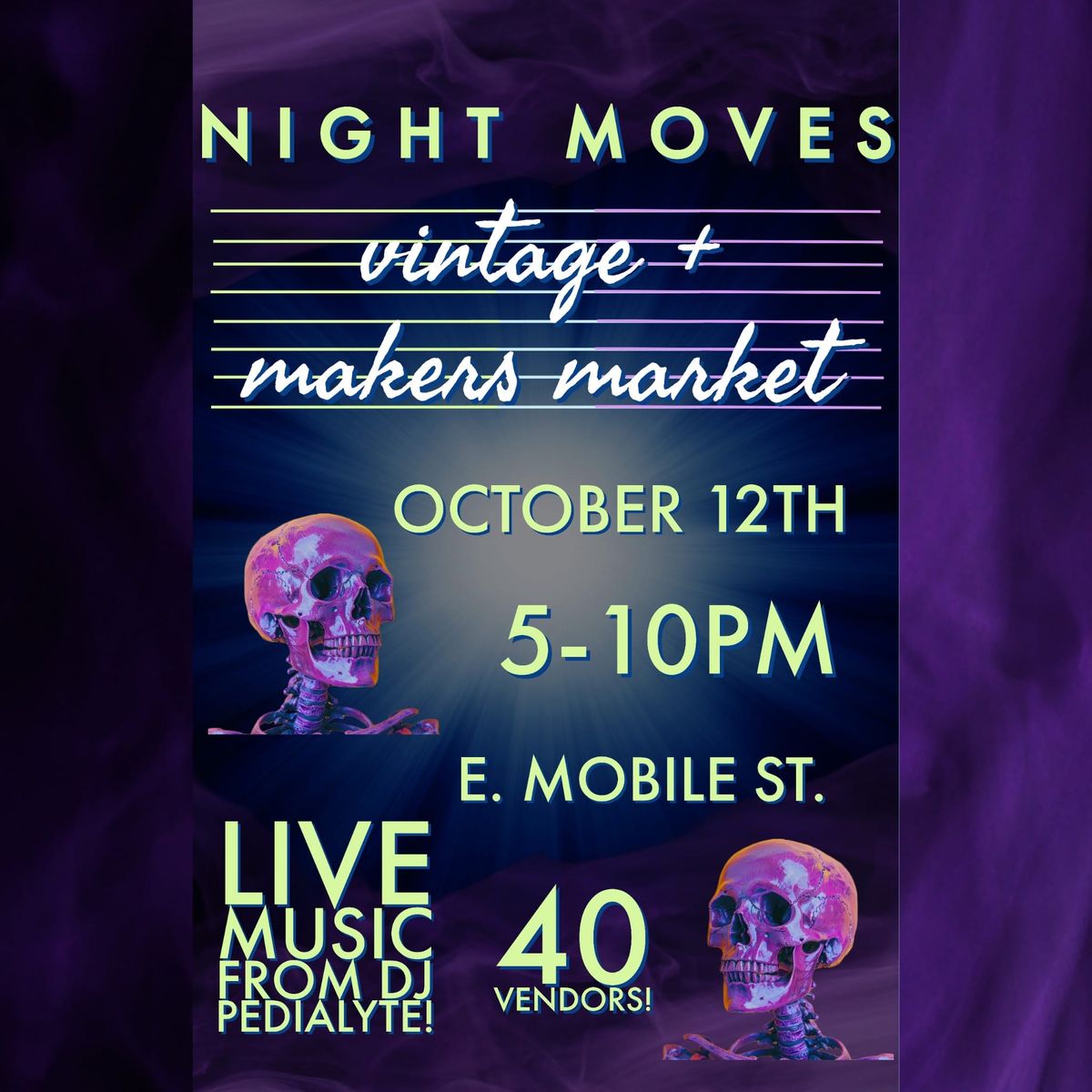 Night Moves October Market!