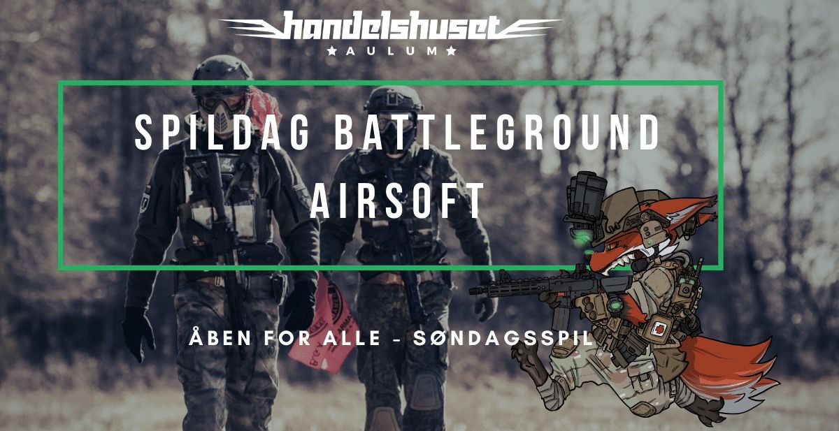 Spildag p\u00e5 Battleground Airsoft S\u00f8ndag d. 01\/12-24