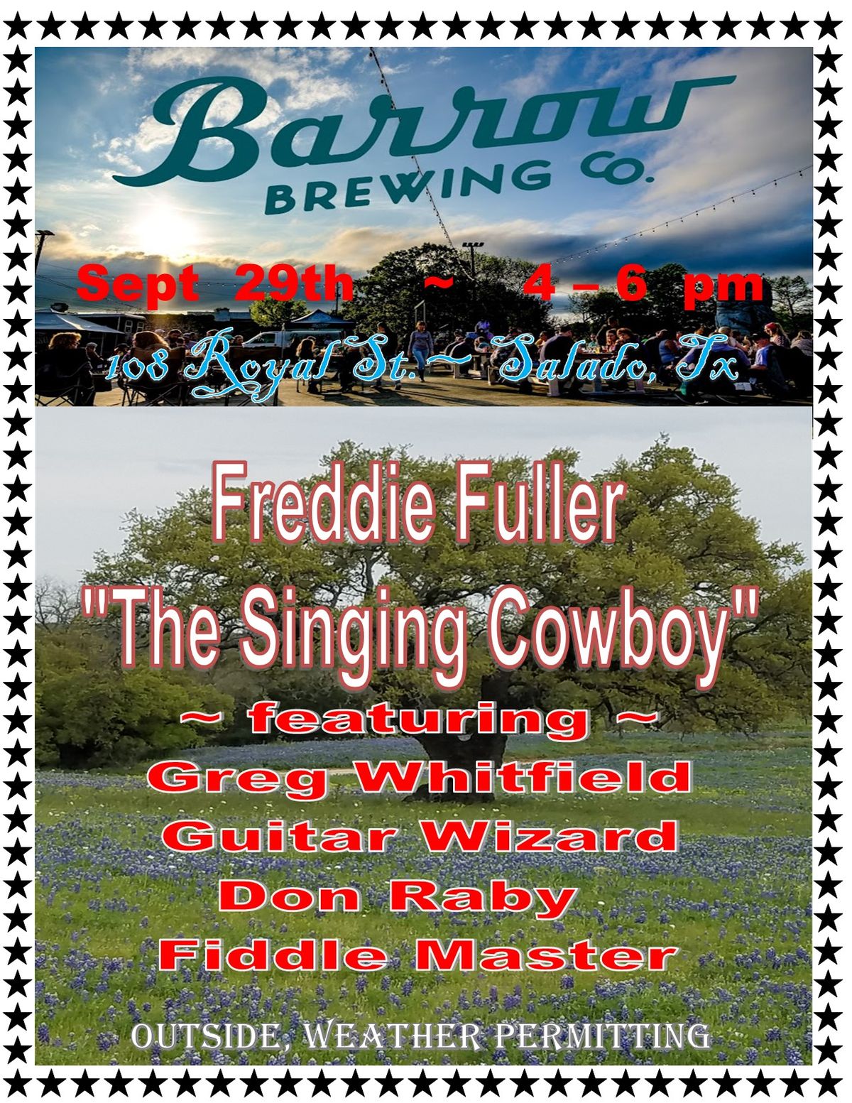 Music w\/ Freddie Fuller, Greg Whitfield & Don Raby