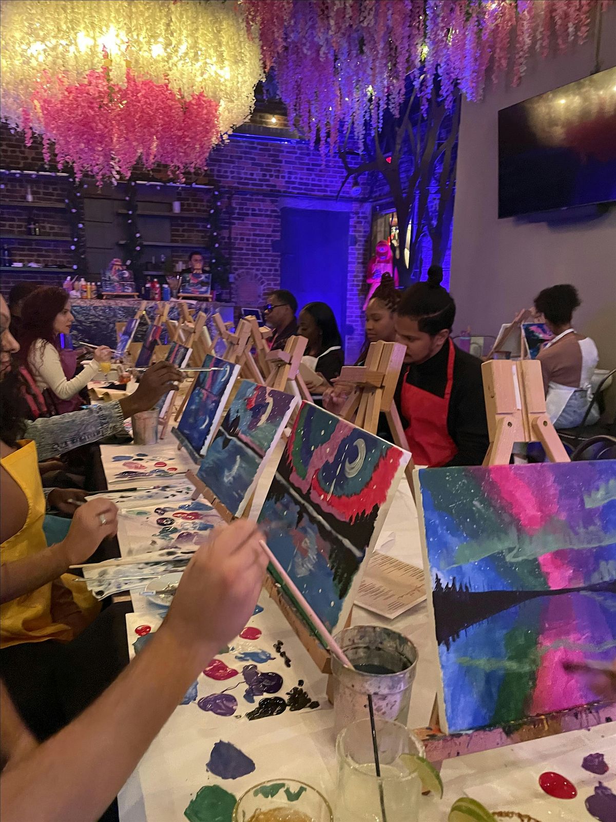 Paint & Sip High Tea