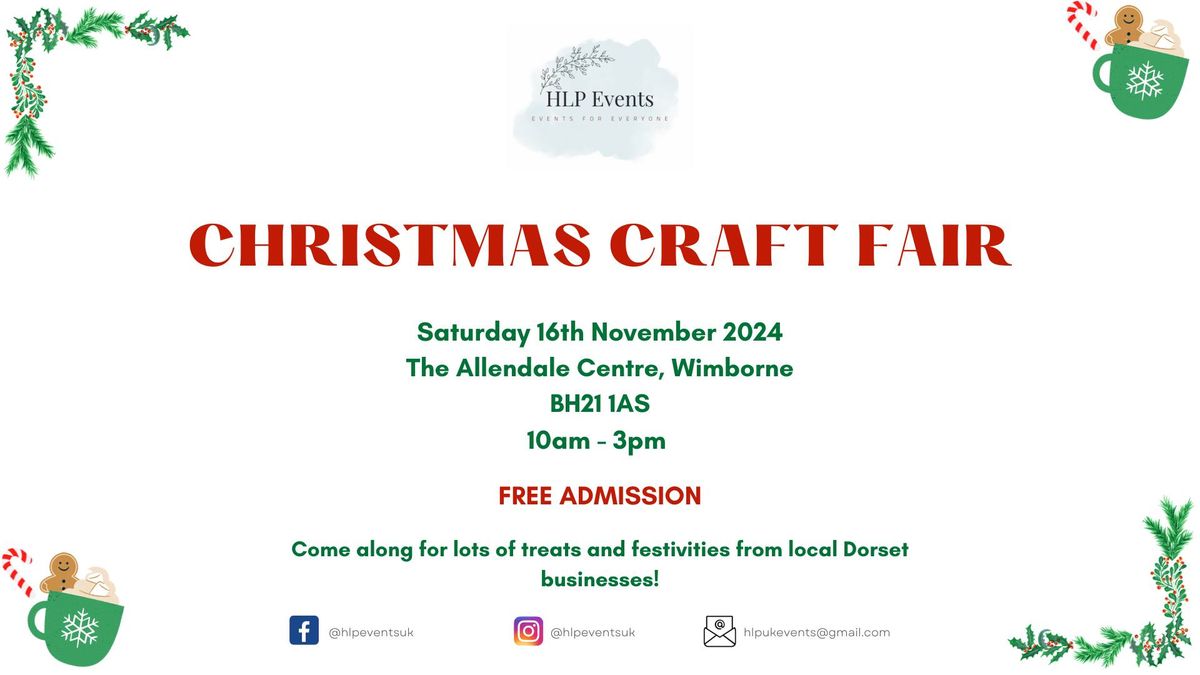 Christmas Craft Fair at The Allendale Centre