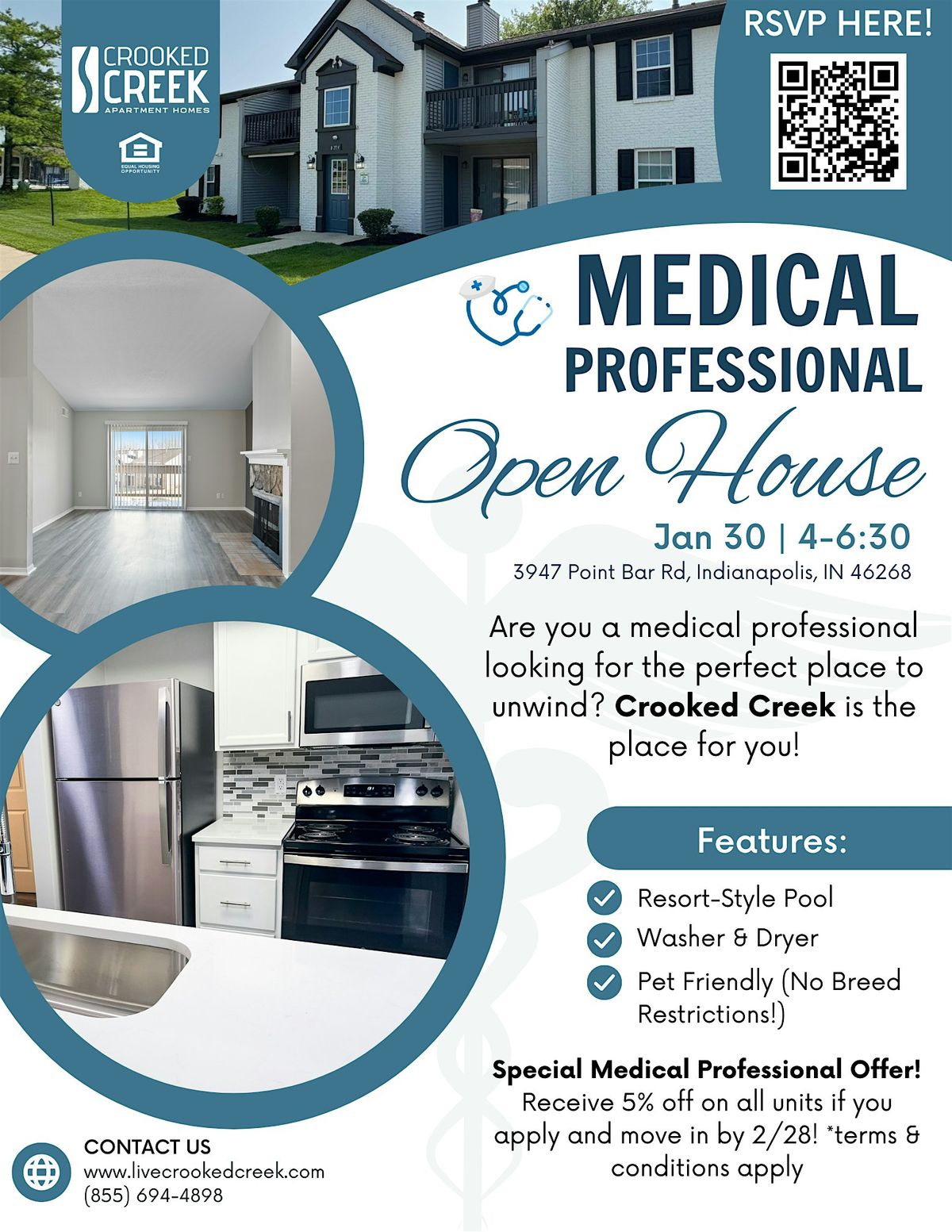 Crooked Creek Apartments Medical Open House